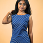 Blue Short Kurti