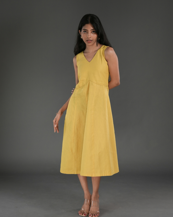 Yellow Kali Dress