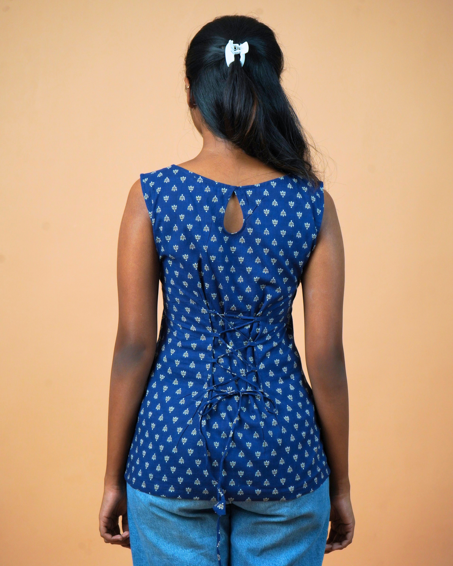 Blue Short Kurti
