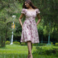 Bow corset dress