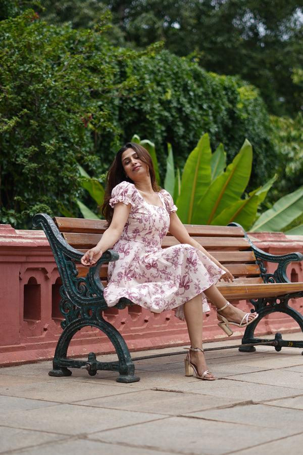 Bow corset dress