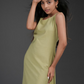 Sage – linen dress