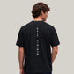 Bare Minimum Black Oversized T-Shirt