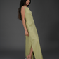 Sage – linen dress