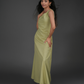 Sage – linen dress