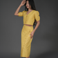 Aira - linen wrap dress