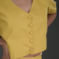 Aira - linen wrap dress