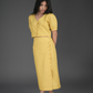 Aira - linen wrap dress